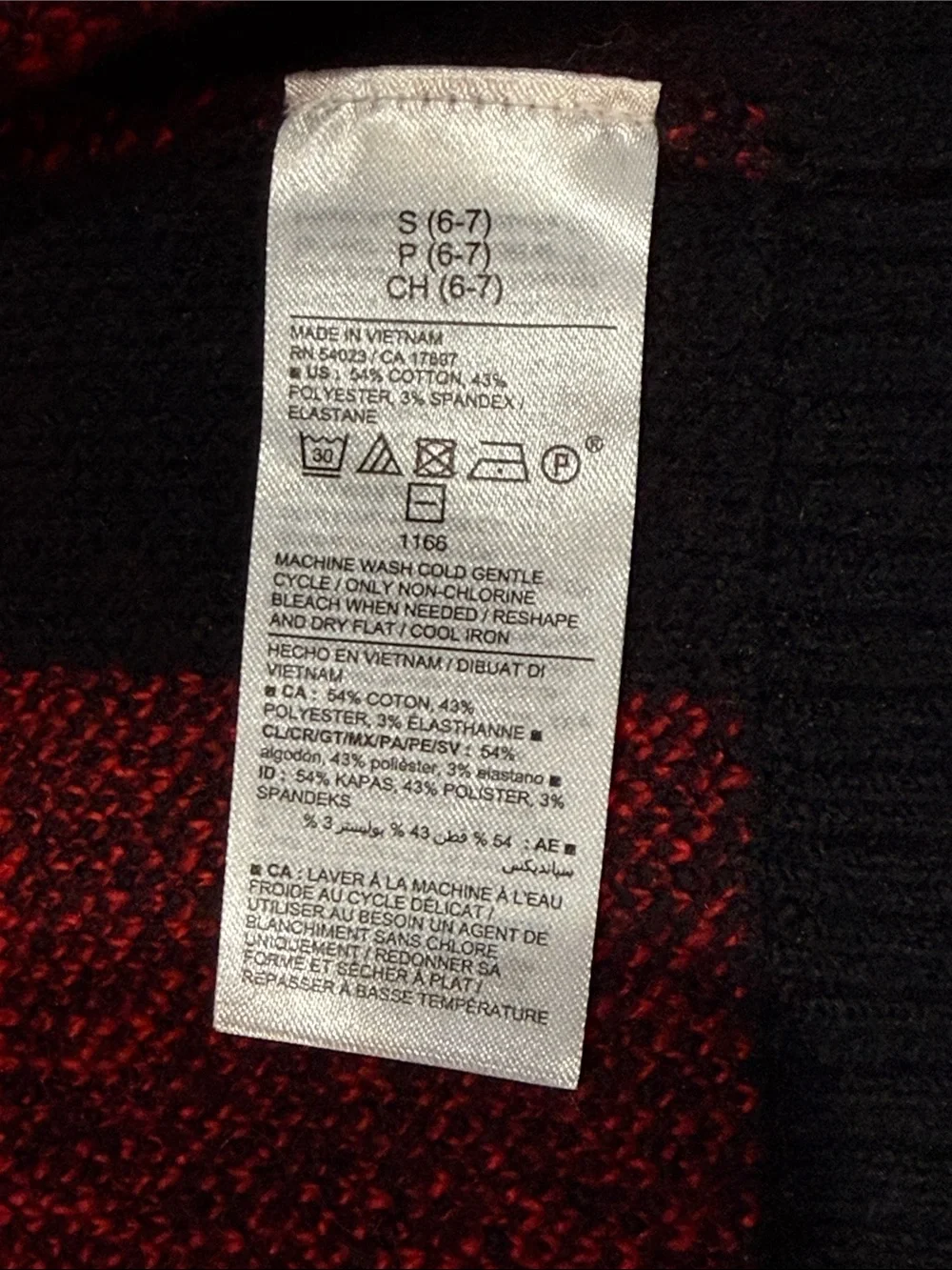 Old Navy cozy red